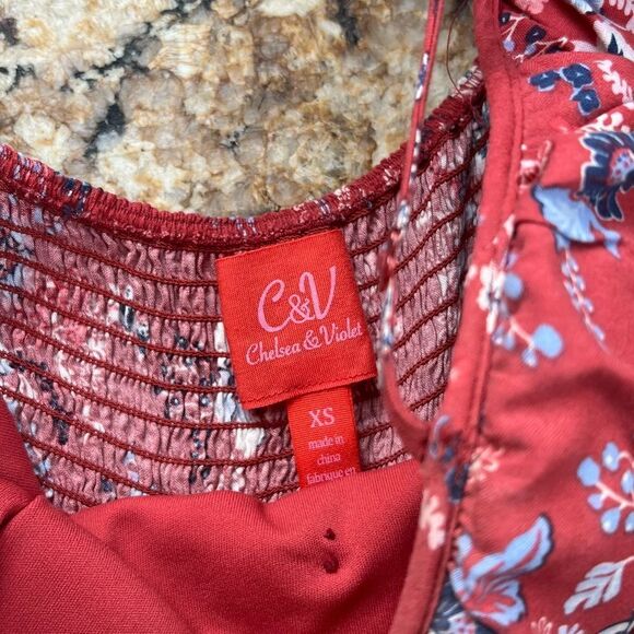 Summer dress with flutter sleeve back - Picture 2 of 6